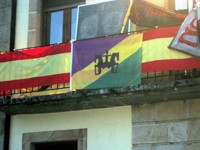 Bandera en Regumiel