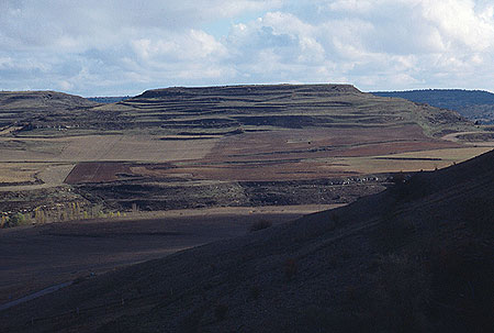 Fotografía del oppidum de Clunia